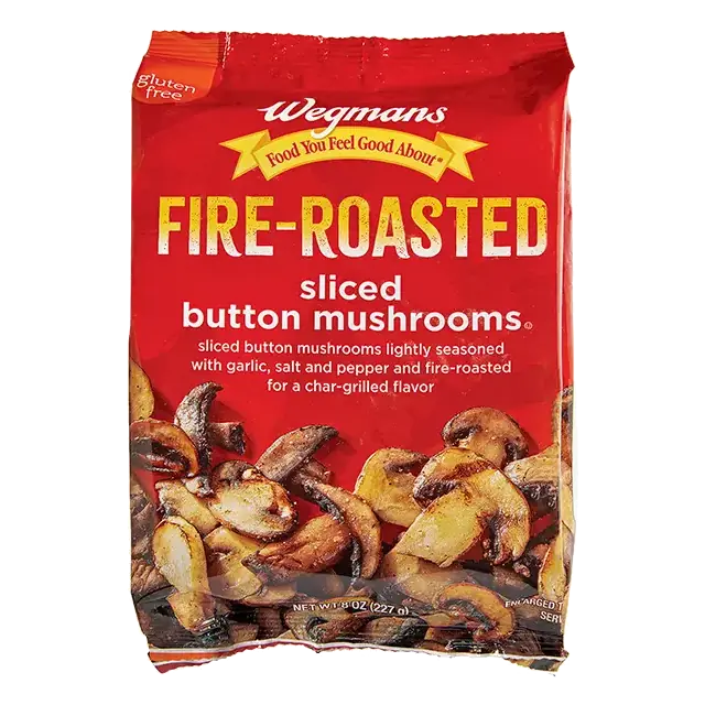 Fire Roasted Sliced Button Mushrooms