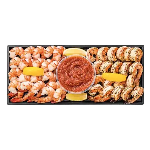Fresh Cooked & Fresh Grilled Shrimp, 40 Count