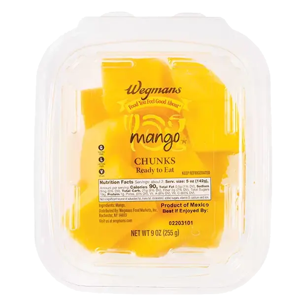 Fresh Cut Mango, Chunks