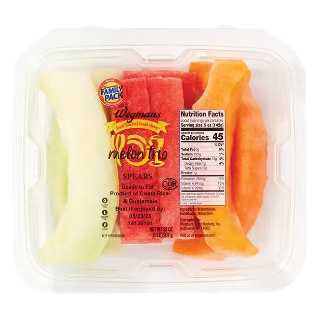 Fresh Cut Melon Trio Spears, FAMILY PACK