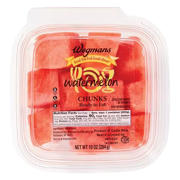 Fresh Cut Watermelon Chunks