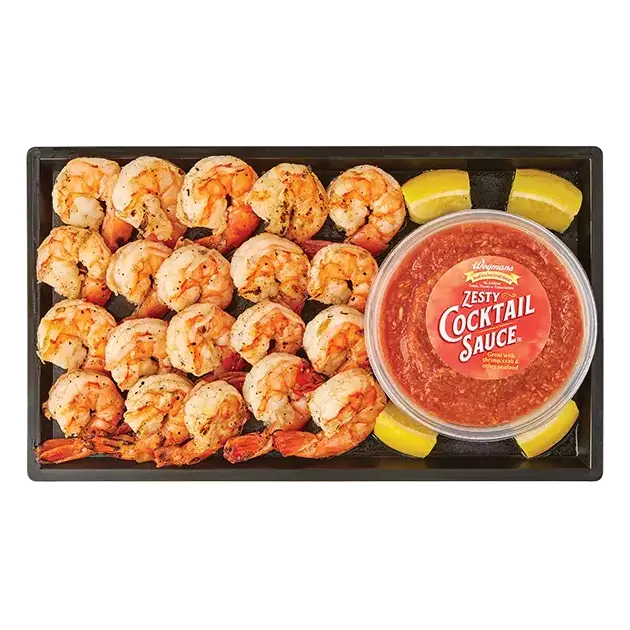 Fresh Grilled Shrimp Tray, 20 Count
