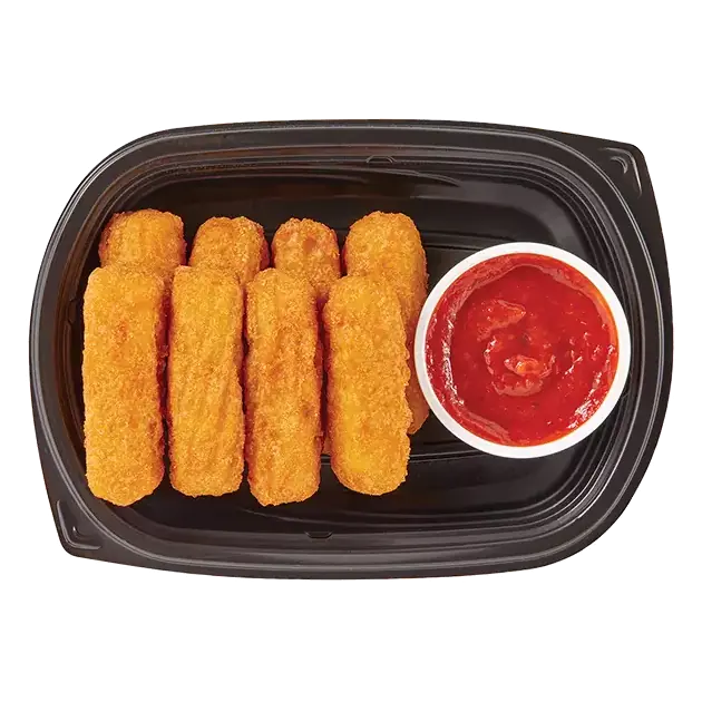 Fried Mozzarella Sticks with Sauce, Packaged