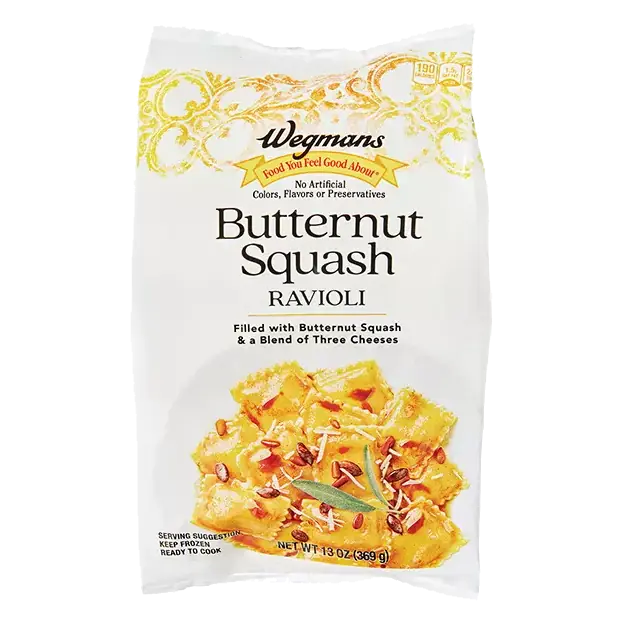Frozen Butternut Squash Ravioli Pasta