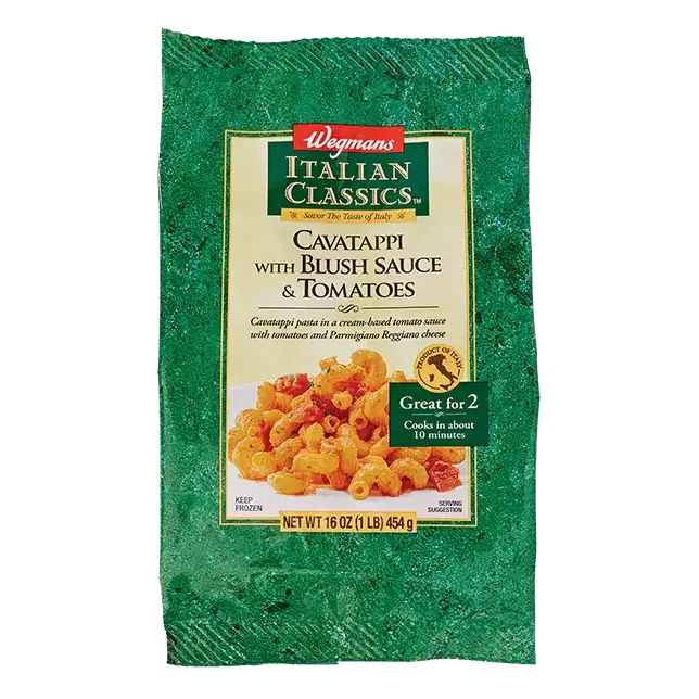 Frozen Cavatappi Pasta with Blush Sauce & Tomatoes, Meal for 2