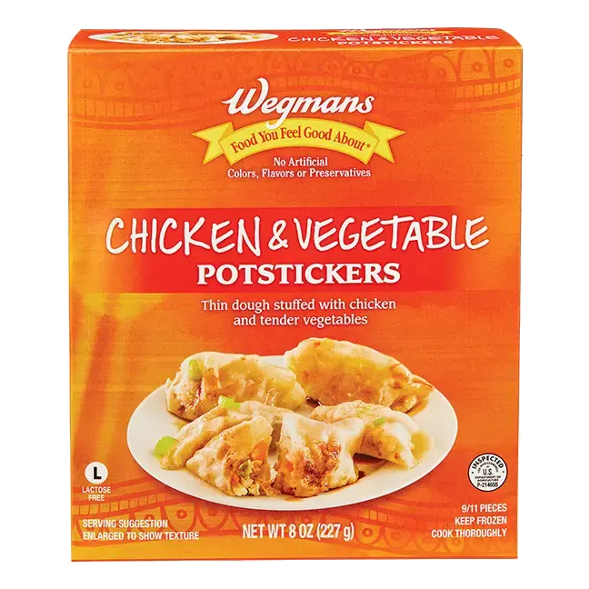 Frozen Chicken & Vegetable Potstickers