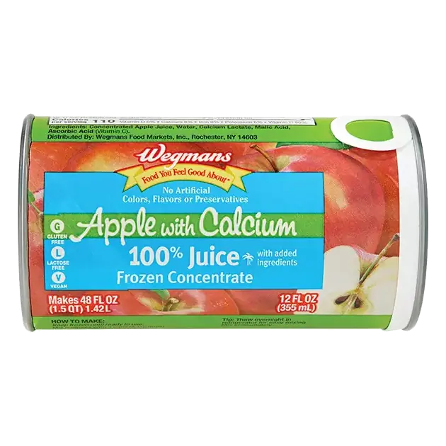 Frozen Concentrate Apple with Calcium 100% Juice