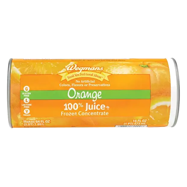 Frozen Concentrate Orange 100% Juice