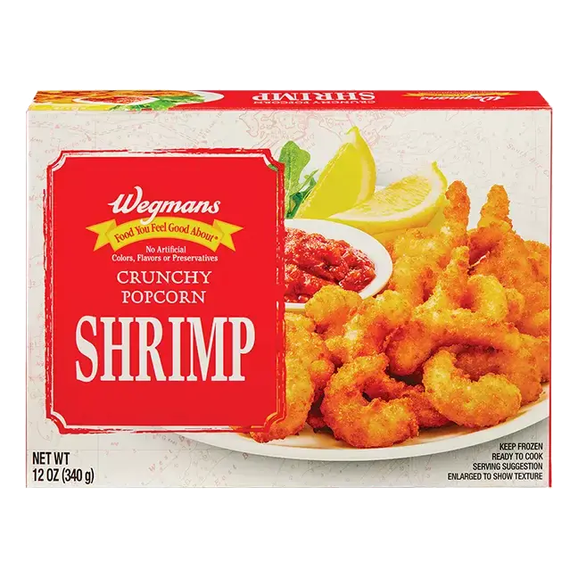 Frozen Crunchy Popcorn Shrimp