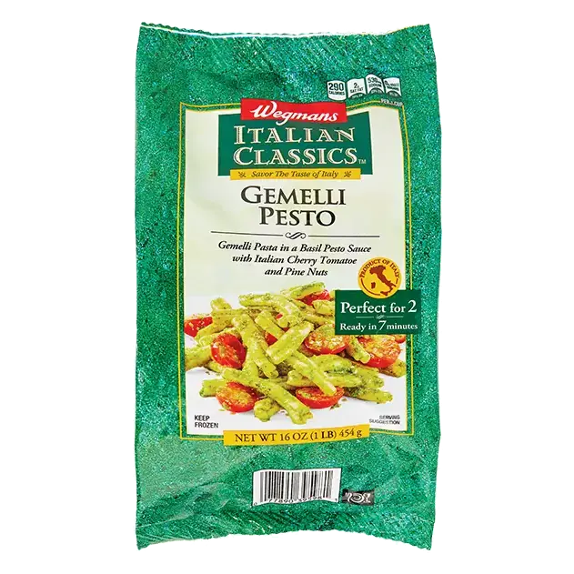 Frozen Gemelli Pesto Pasta, Meal for 2