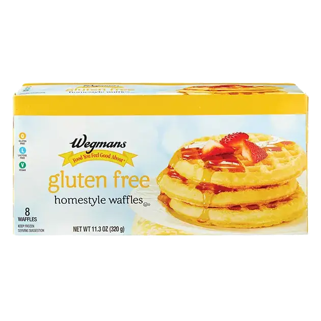 Frozen Homestyle Waffles, 8 Waffles