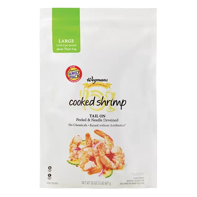 Frozen Large Cooked Shrimp, FAMILY PACK