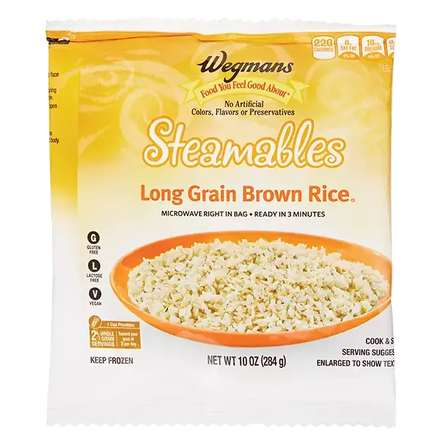 Frozen Long Grain Brown Rice