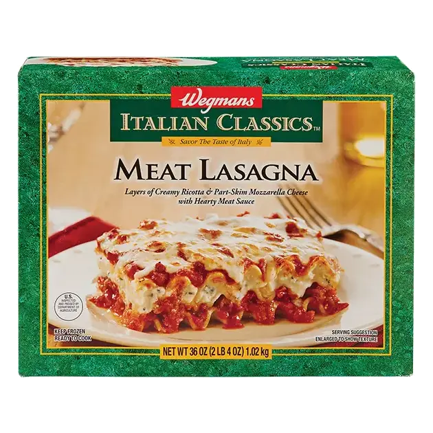 Frozen Meat Lasagna Pasta