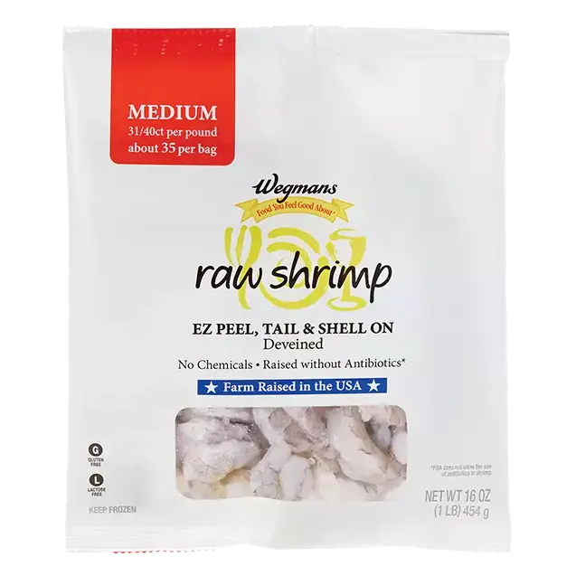 Frozen Medium Raw Shrimp