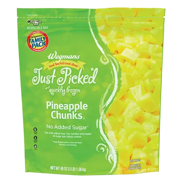 Frozen Pineapple Chunks, FAMILY PACK