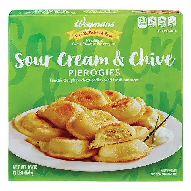 Frozen Sour Cream & Chive Pierogies