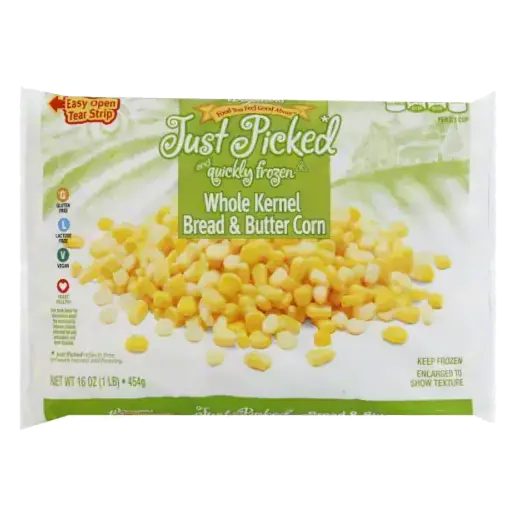 Frozen Whole Kernel Bread & Butter Corn