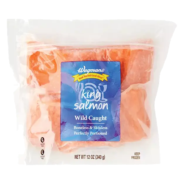 Frozen Wild Caught King Salmon