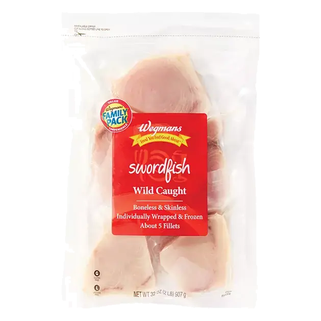 Frozen Wild Caught Swordfish, FAMILY PACK