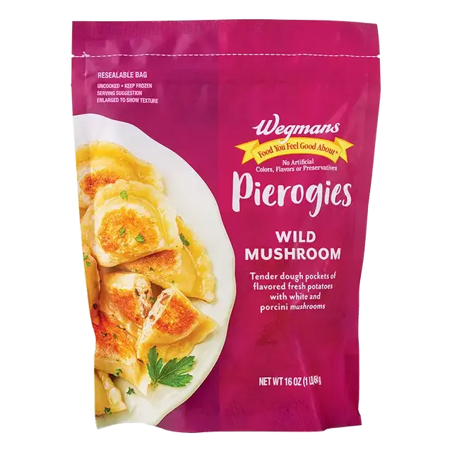 Frozen Wild Mushroom Pierogies