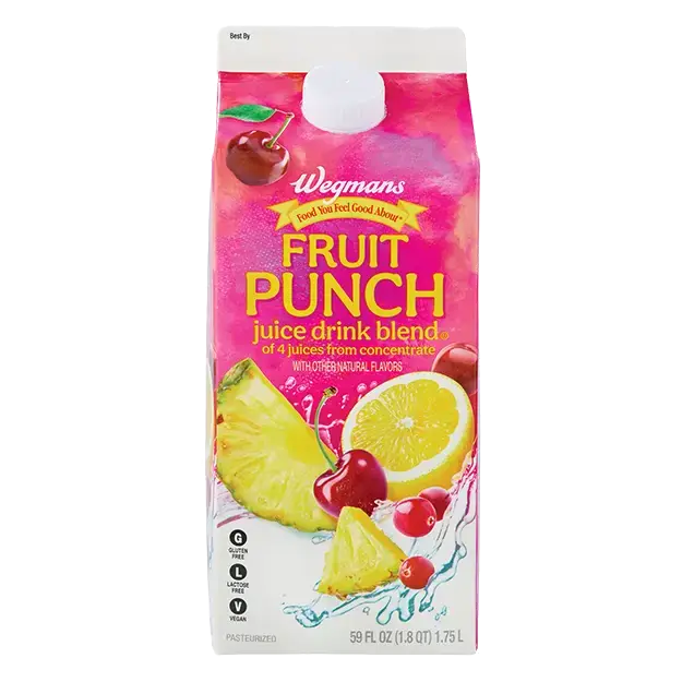Fruit Punch Juice Drink Blend