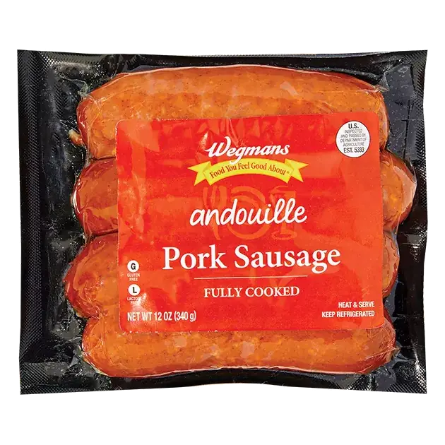 Fully Cooked Andouille Pork Sausage