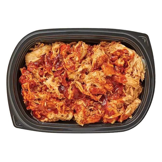 Fully Cooked BBQ Pulled Chicken