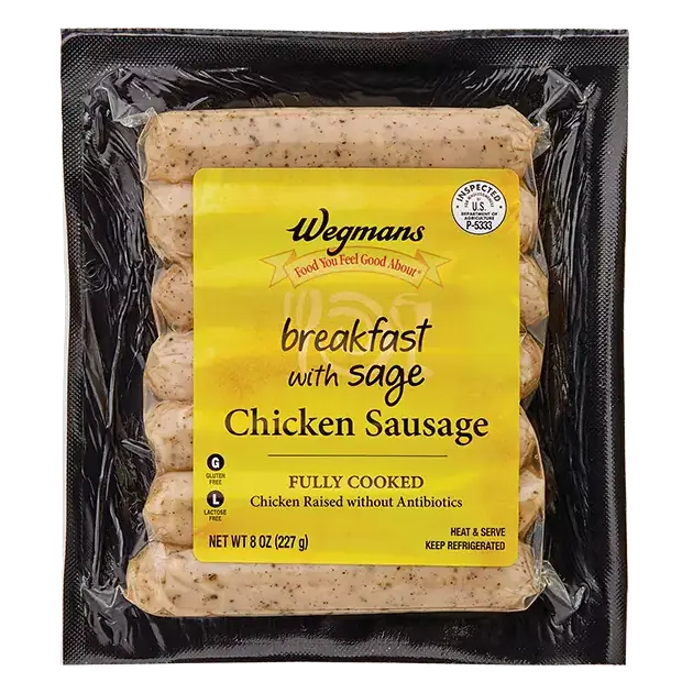 Fully Cooked Breakfast with Sage Chicken Sausage