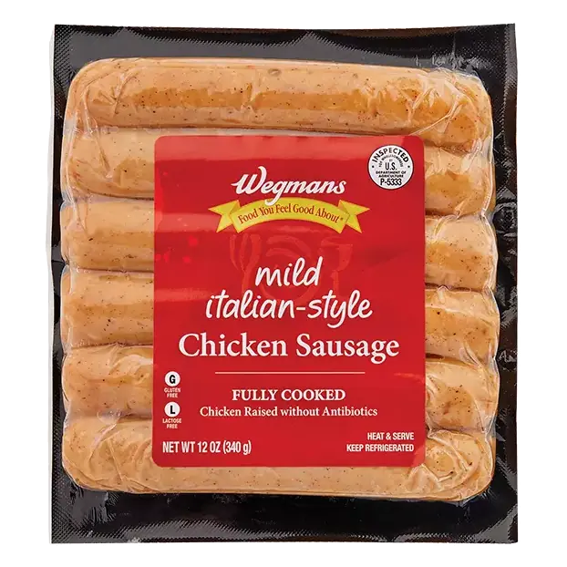 Fully Cooked Mild Italian-Style Chicken Sausage
