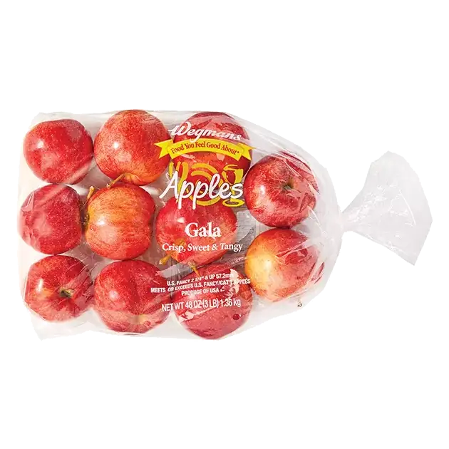Gala Apples, Bagged
