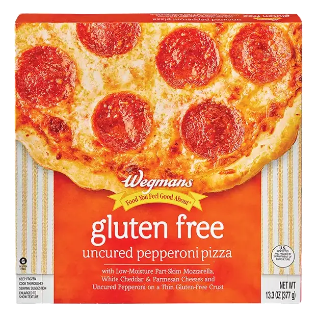 Gluten Free Uncured Pepperoni Pizza