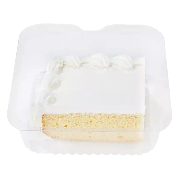 Gold Cake Slice with Buttercreme: Made With No Gluten Containing Ingredients