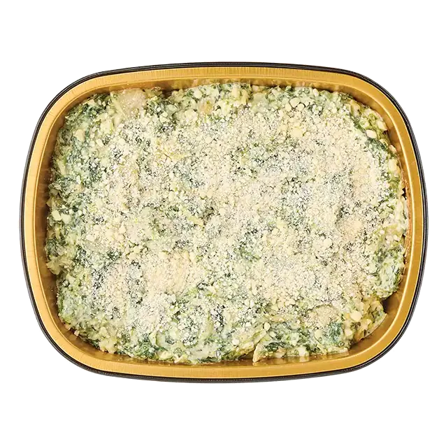 Gold Pan Artichoke Spinach Dip, Large, Ready to Cook