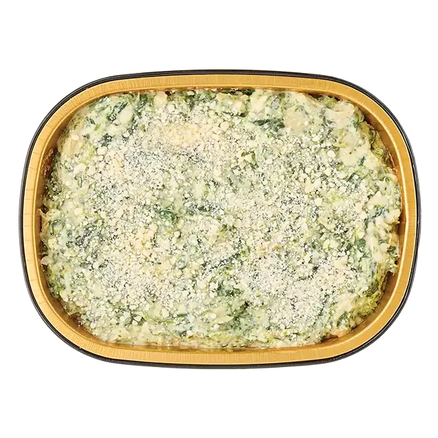 Gold Pan Artichoke Spinach Dip, Small, Ready to Cook