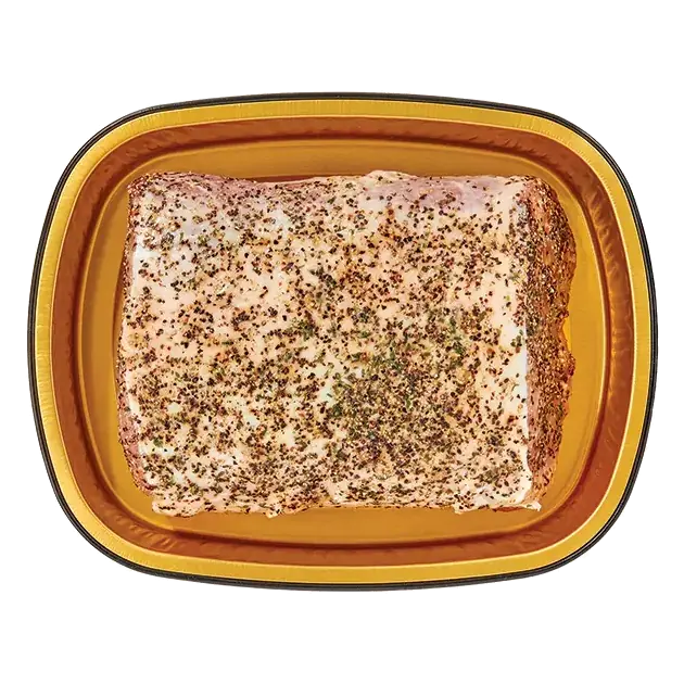 Gold Pan Black Pepper Seasoned Pork Loin Roast, Ready to Cook