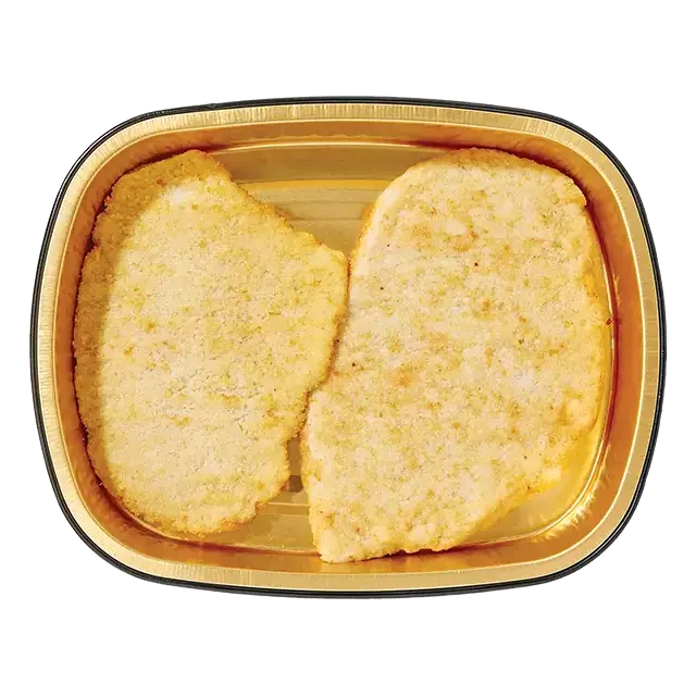 Gold Pan Breaded Chicken Cutlets, 2 Pack, Ready to Cook