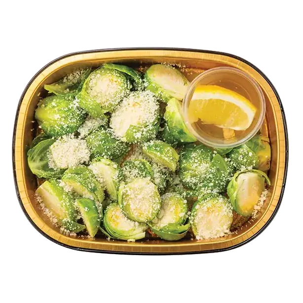 Gold Pan Brussels Sprouts with Italian Cheeses & Lemon, Ready to Cook