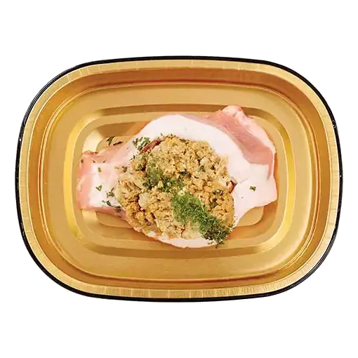 Gold Pan Herb Stuffed Pork Chop, Ready to Cook