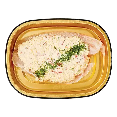Gold Pan Lobster Stuffed Tilapia, Ready to Cook