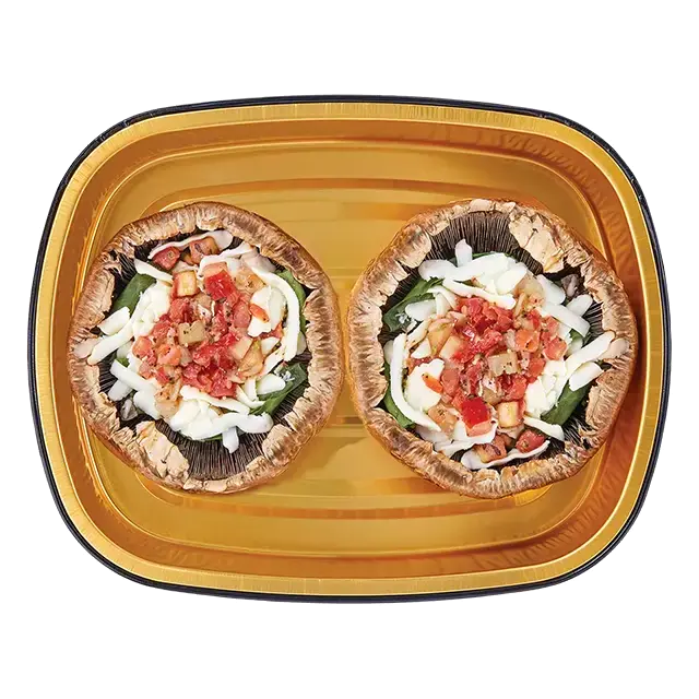 Gold Pan Red Portabella Mushroom Pizza