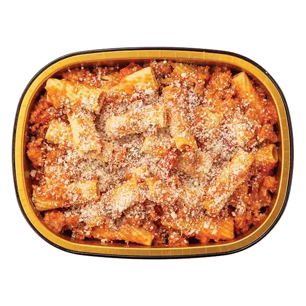 Gold Pan Rigatoni Bolognese, Cooked