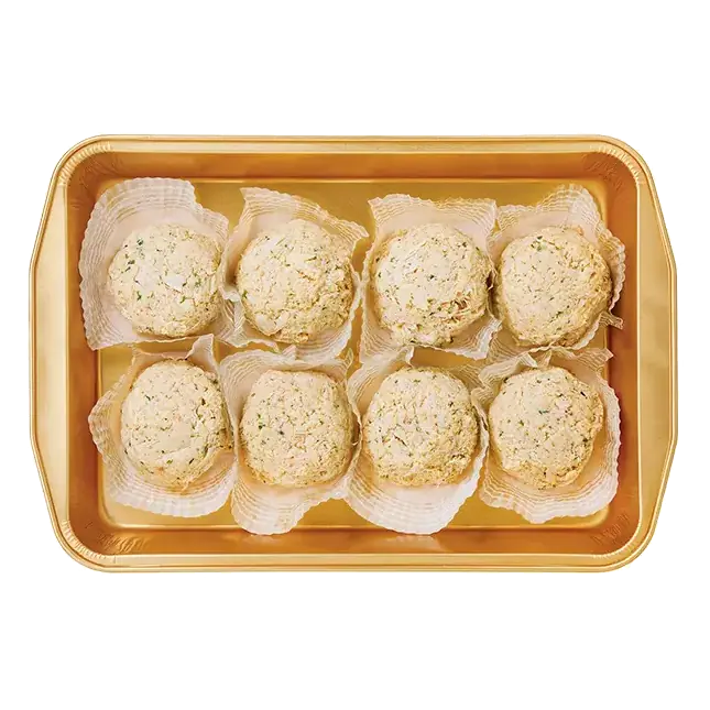 Gold Pan Signature Crab Cakes, Ready to Cook, 8 Pack