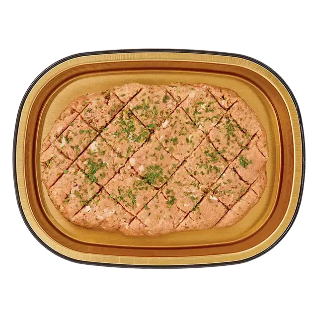 Gold Pan Small Homestyle Beef Meatloaf, Ready to Cook