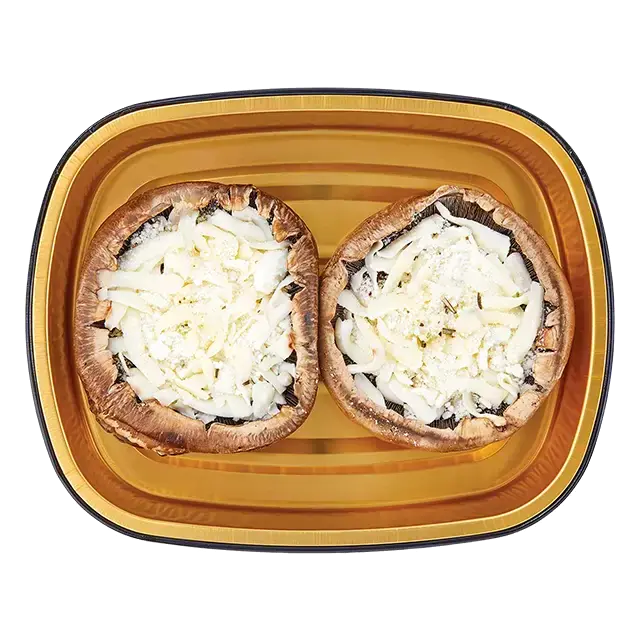 Gold Pan White Portabella Mushroom Pizza