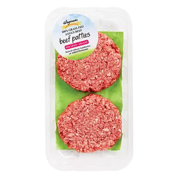 Grass Fed Beef Burgers, 2 Pack
