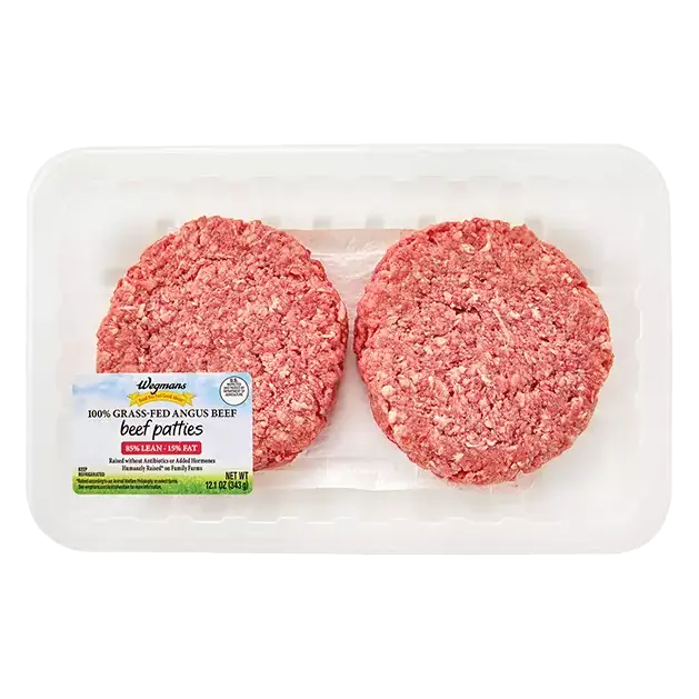 Grass Fed Beef Patties, 2 Pack