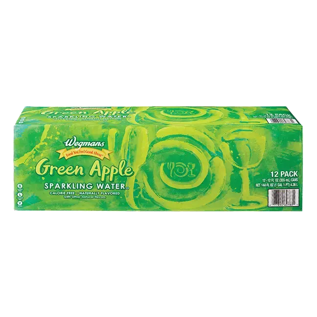Green Apple Sparkling Water 12 Pack