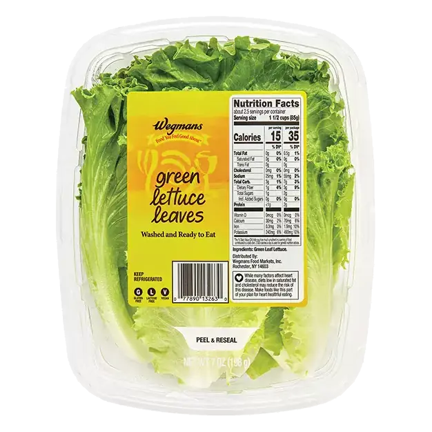 Green Lettuce Leaves