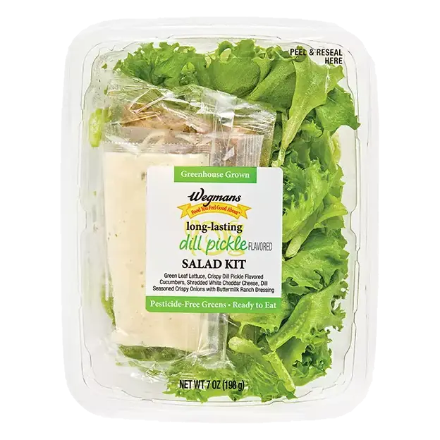 Greenhouse Grown Dill Pickle Salad Kit